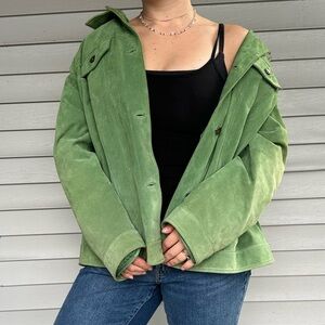 Charter Club Light Green Utility Jacket